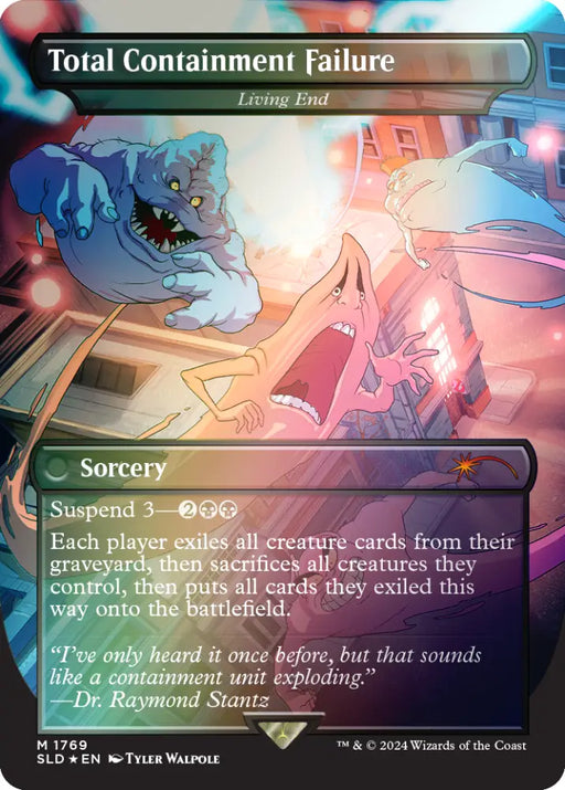 Total Containment Failure - Living End (Rainbow Foil) [Secret Lair Drop Series] - MTG Single