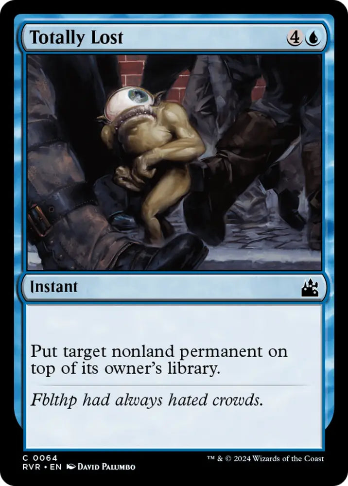 Totally Lost [Ravnica Remastered] - MTG Single