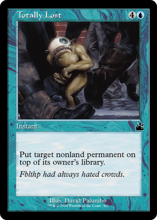 Totally Lost (Retro Frame) [Ravnica Remastered] - MTG Single