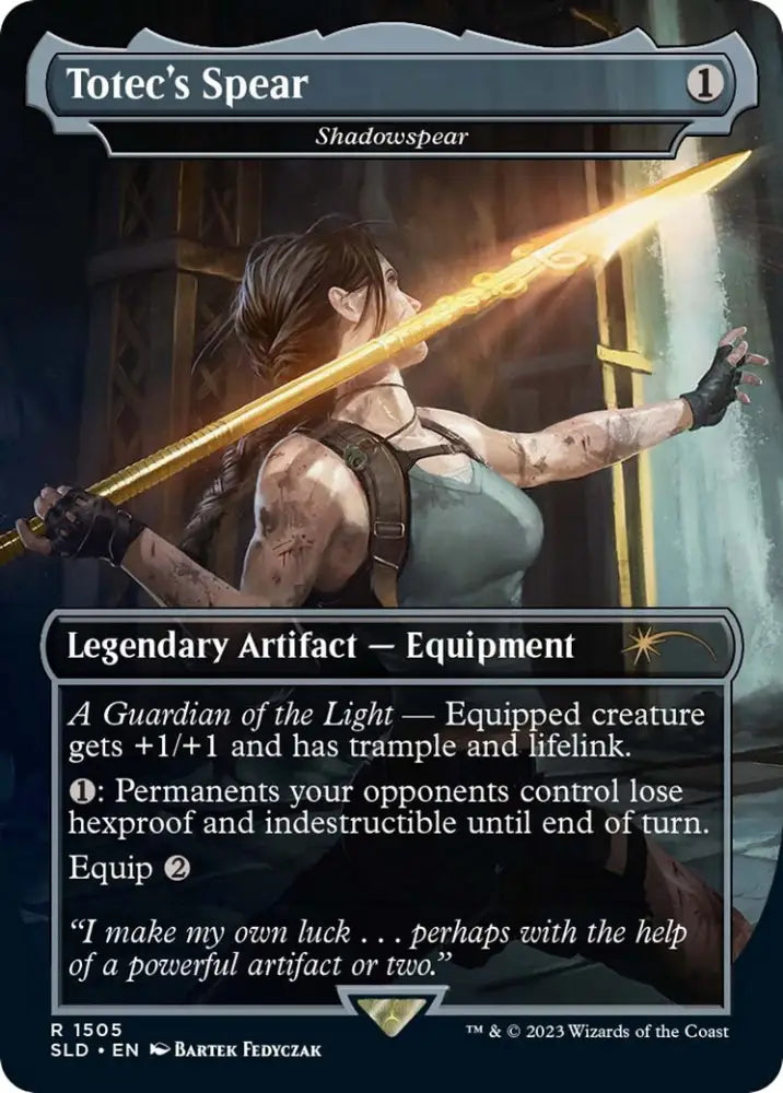 Totec’s Spear - Shadowspear [Secret Lair Drop Series] - MTG Single