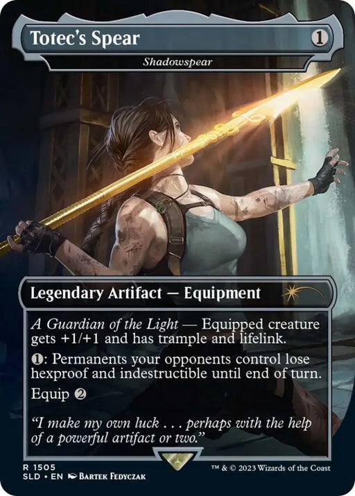Totec’s Spear - Shadowspear [Secret Lair Drop Series] - MTG Single