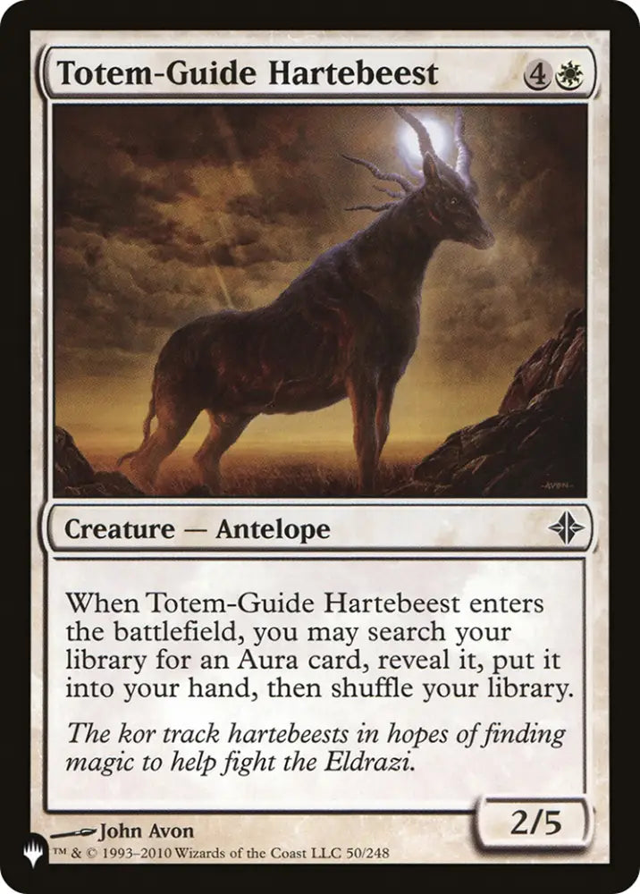 Totem-Guide Hartebeest [The List] - MTG Single