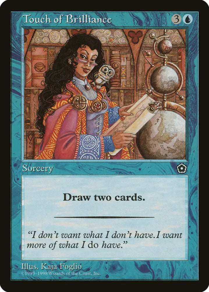 Touch of Brilliance [Portal Second Age] - MTG Single
