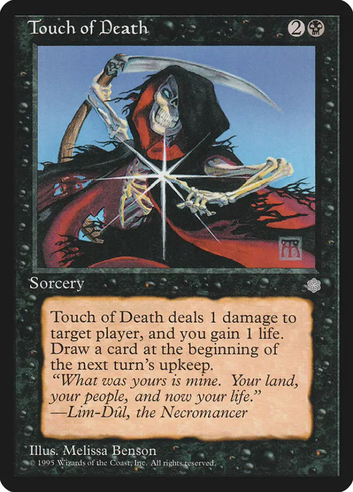 Touch of Death [Ice Age] - MTG Single