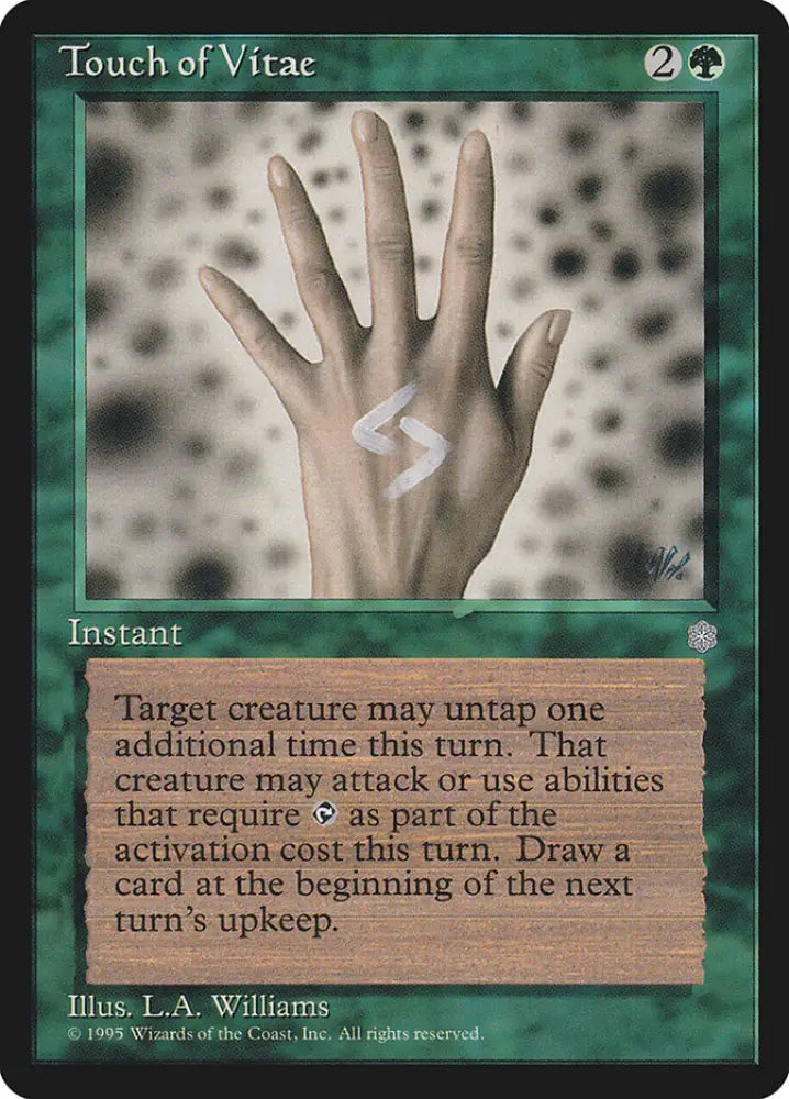 Touch of Vitae [Ice Age] - MTG Single