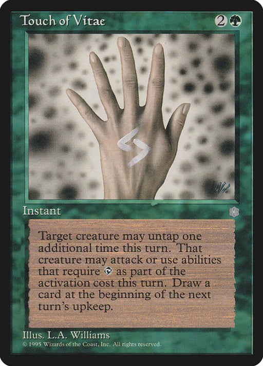 Touch of Vitae [Ice Age] - MTG Single