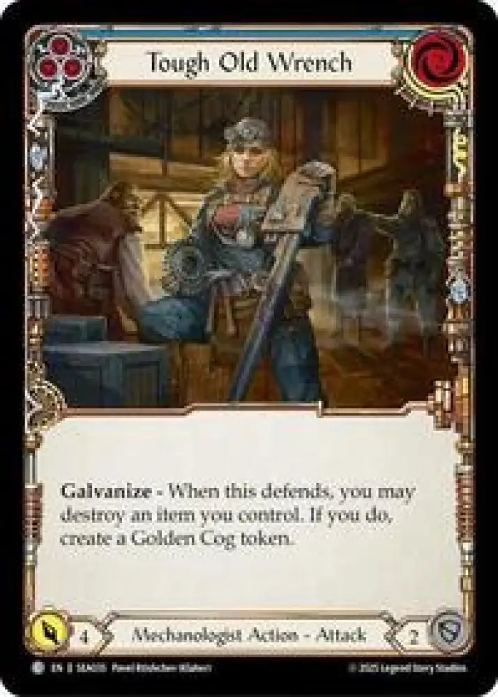 Tough Old Wrench (Blue) (SEA035) [High Seas]