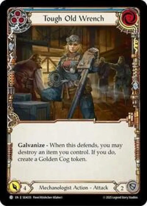 Tough Old Wrench (Blue) (SEA035) [High Seas]
