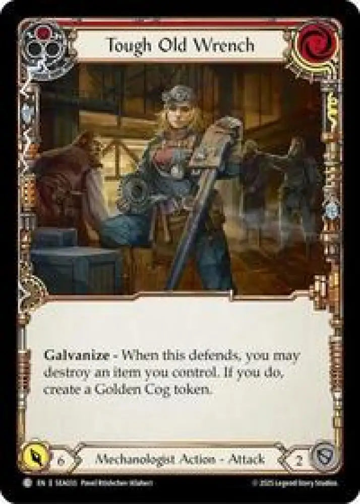 Tough Old Wrench (Red) (SEA033) [High Seas]