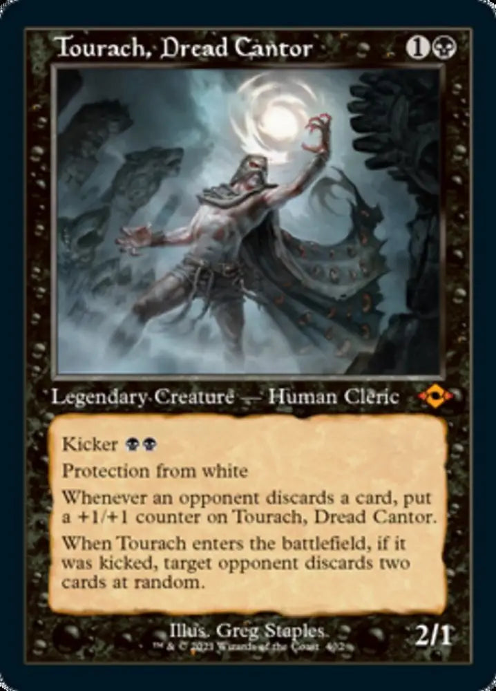 Tourach Dread Cantor (Retro Foil Etched) [Modern Horizons 2] - MTG Single