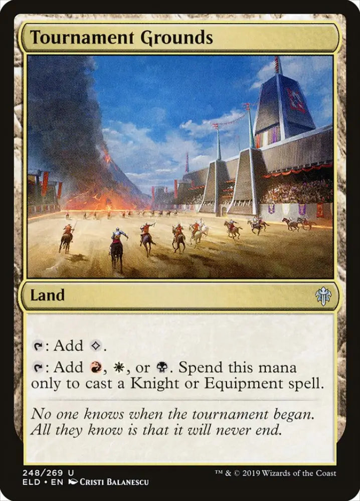 Tournament Grounds [Throne of Eldraine] - MTG Single