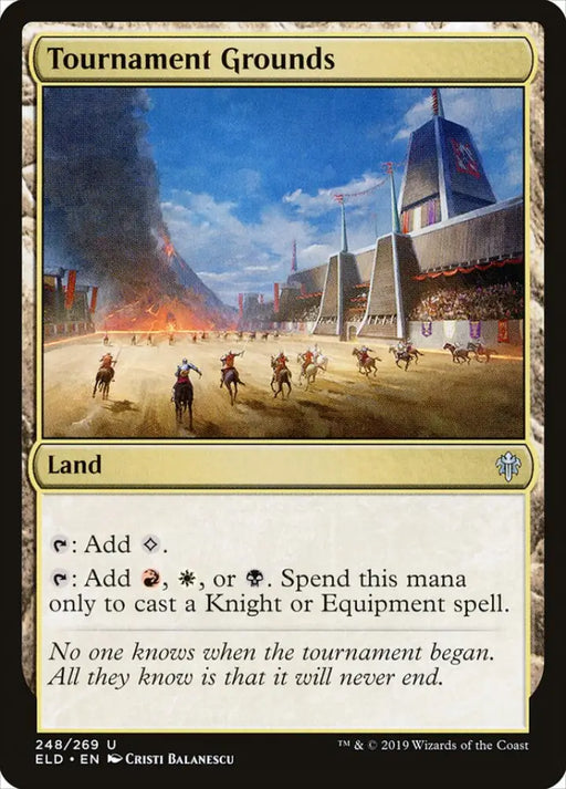 Tournament Grounds [Throne of Eldraine] - MTG Single