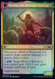 Tovolar Dire Overlord // Tovolar the Midnight Scourge [Innistrad: Midnight Hunt Prerelease Promos] - MTG Single