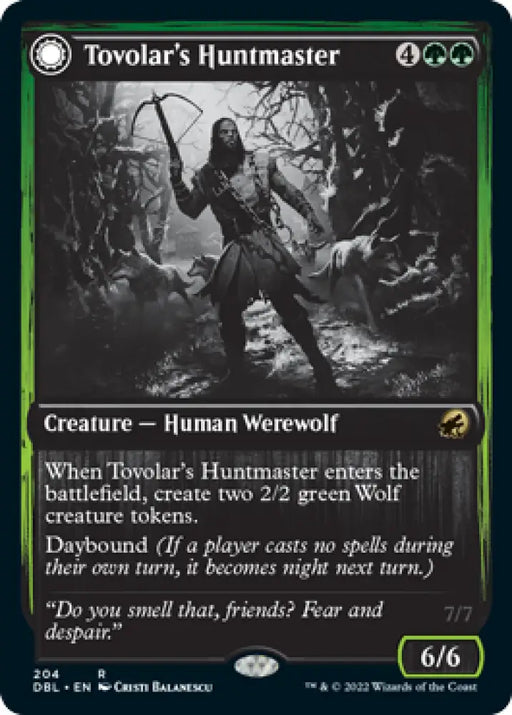 Tovolar’s Huntmaster // Tovolar’s Packleader [Innistrad: Double Feature] - MTG Single