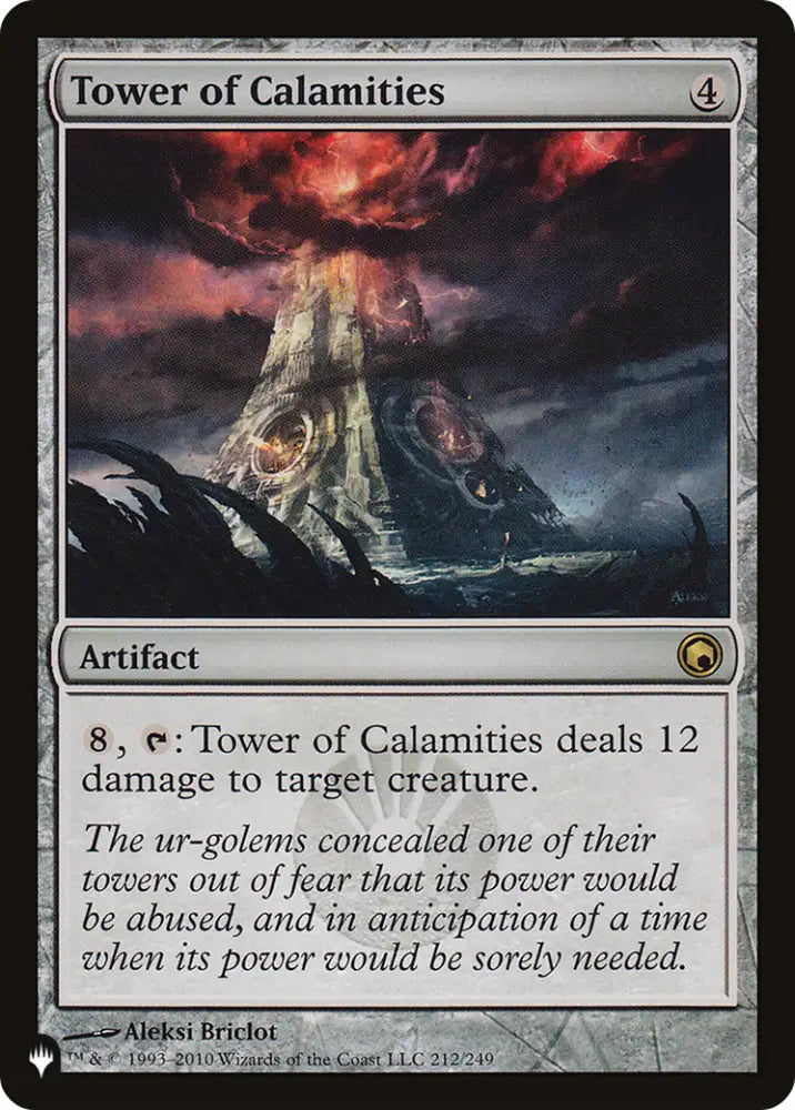 Tower of Calamities [The List] - MTG Single