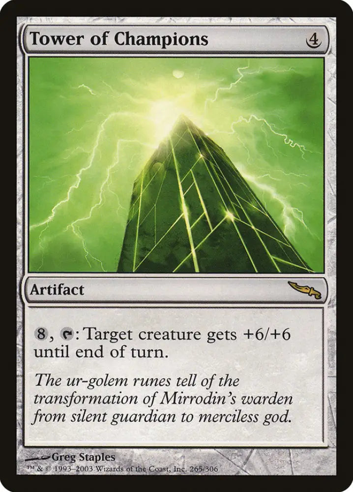 Tower of Champions [Mirrodin] - MTG Single