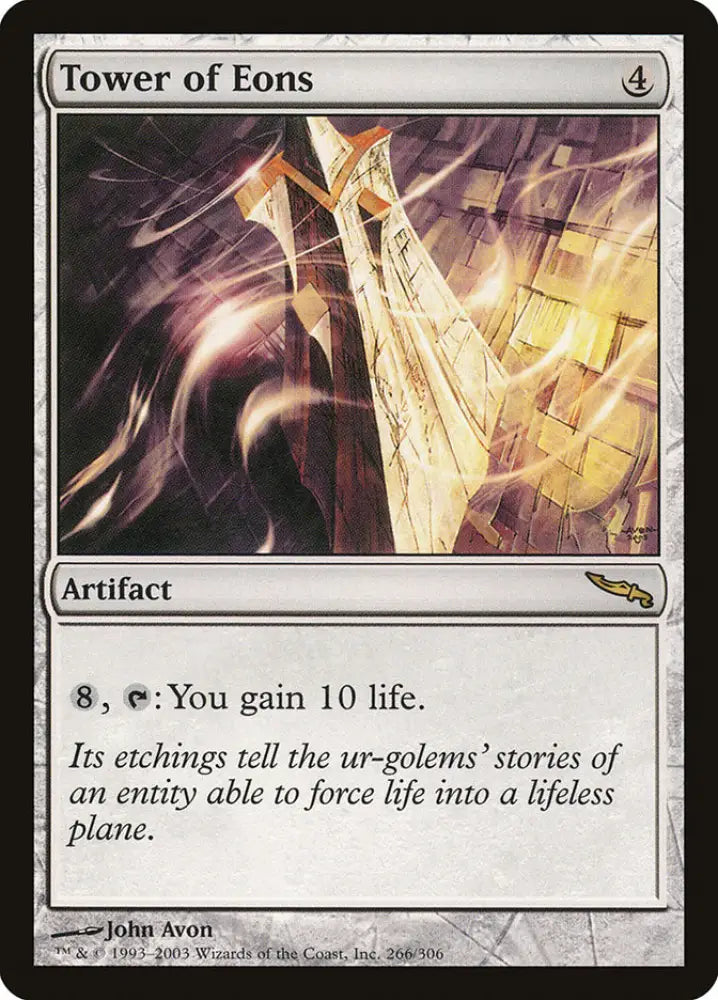Tower of Eons [Mirrodin] - MTG Single