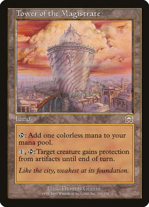 Tower of the Magistrate [Mercadian Masques] - MTG Single