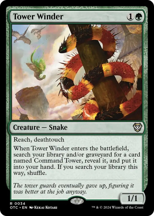 Tower Winder [Outlaws of Thunder Junction Commander] - MTG Single