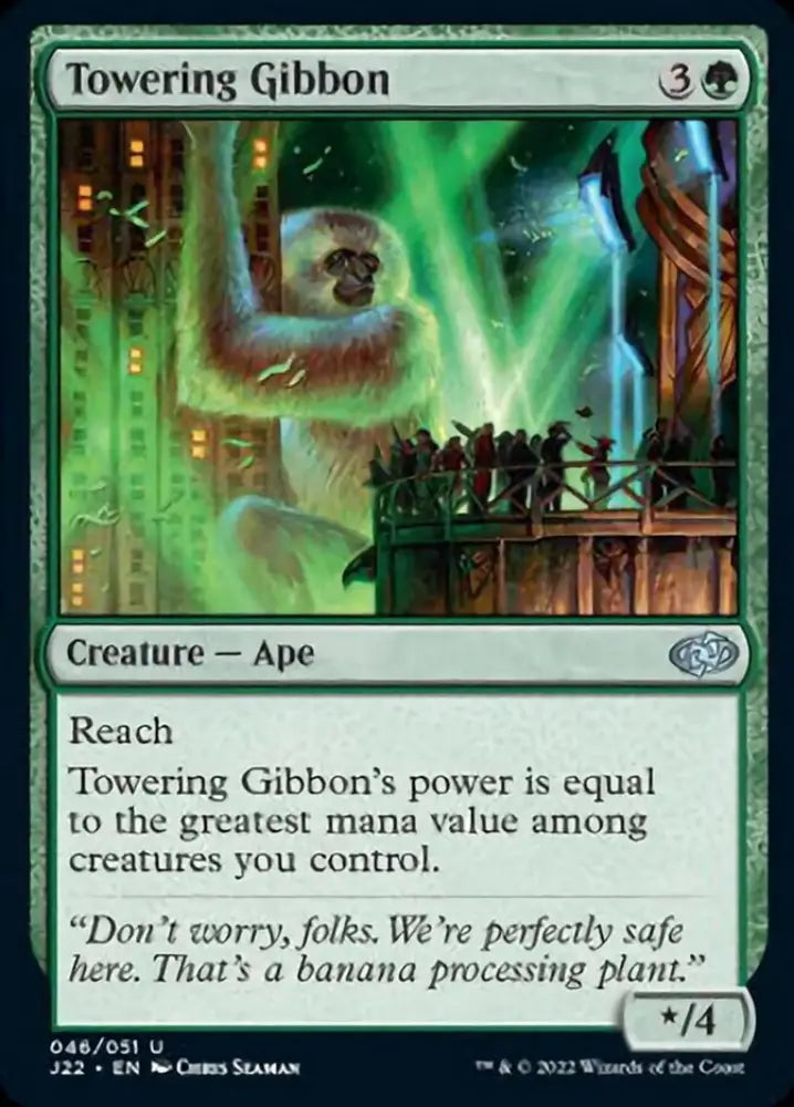 Towering Gibbon [Jumpstart 2022] - MTG Single