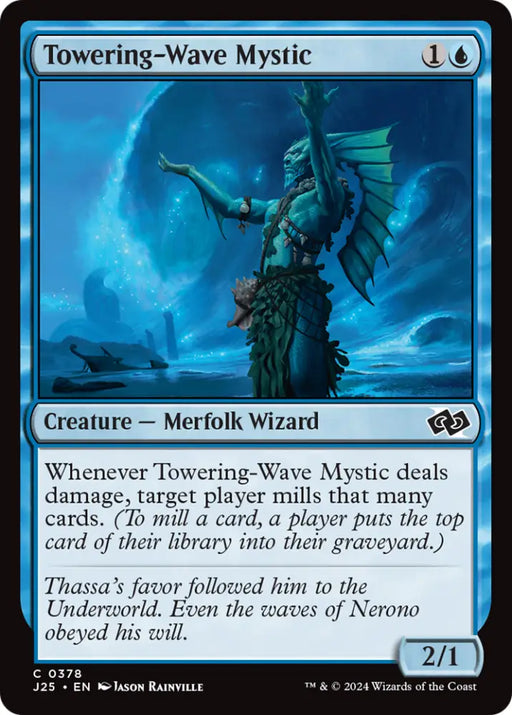Towering-Wave Mystic [Foundations Jumpstart] - MTG Single