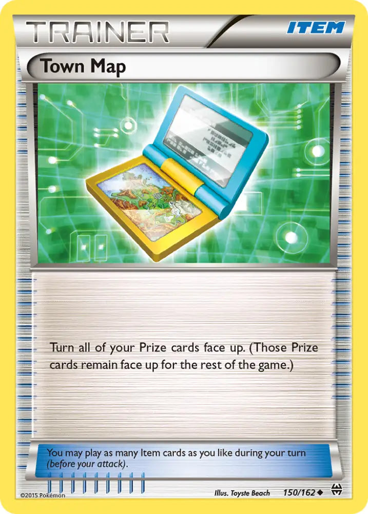 Town Map (150/162) [XY: BREAKthrough] - Pokemon Single