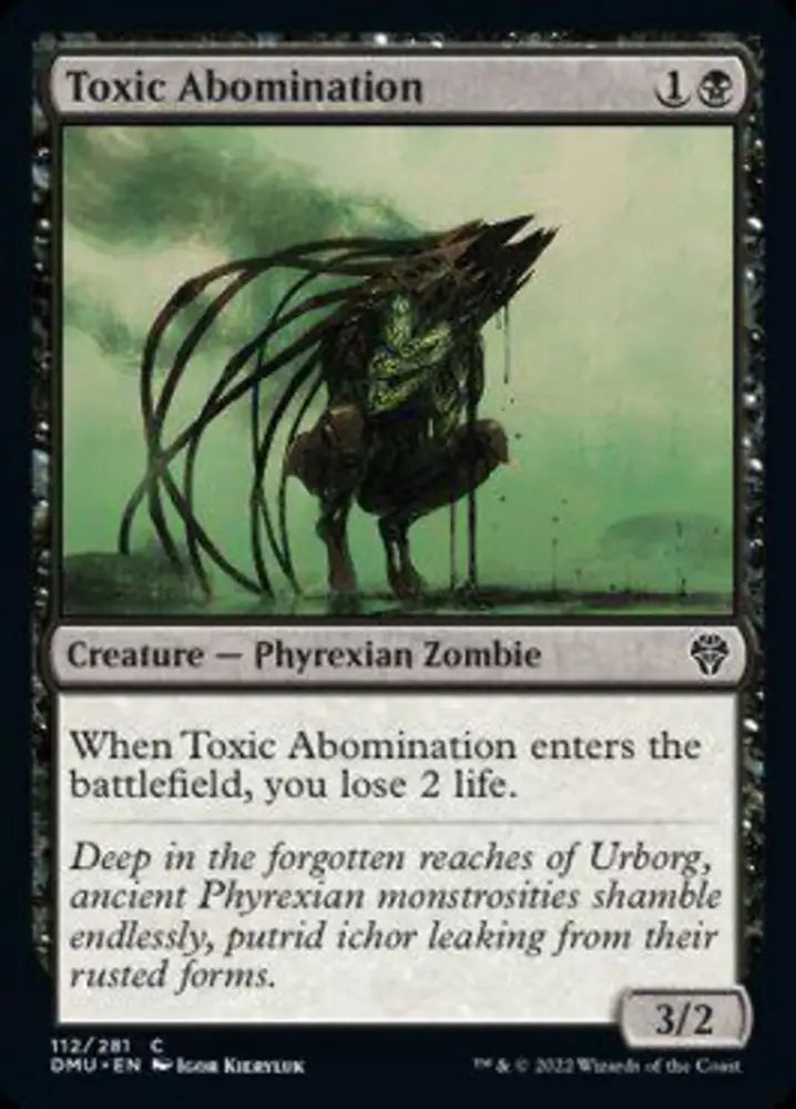 Toxic Abomination [Dominaria United] - MTG Single