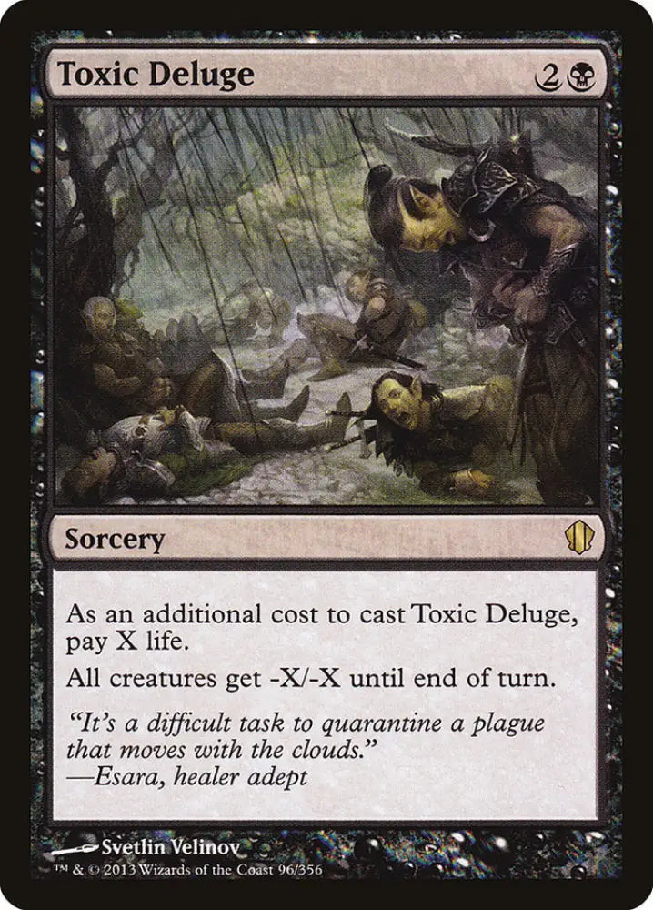 Toxic Deluge [Commander 2013] - MTG Single