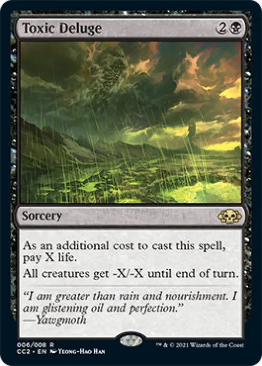 Toxic Deluge [Commander Collection: Black] - MTG Single