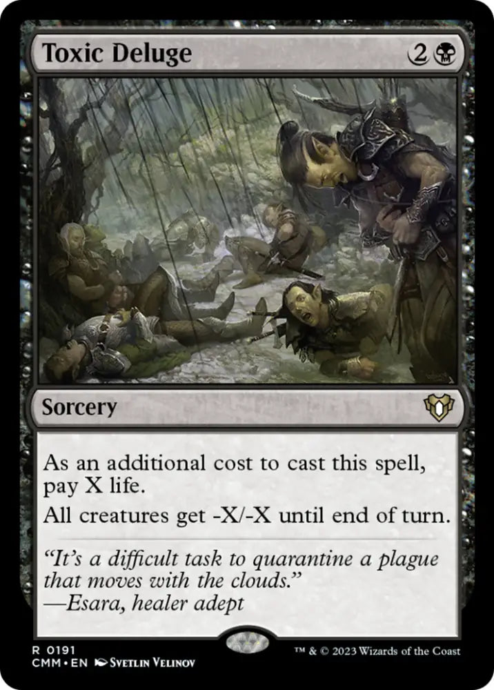Toxic Deluge [Commander Masters] - MTG Single