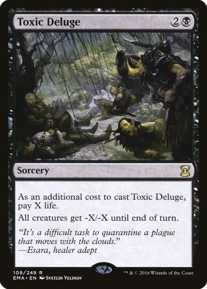 Toxic Deluge [Eternal Masters] - MTG Single