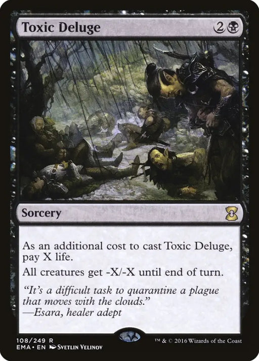 Toxic Deluge [Eternal Masters] - MTG Single