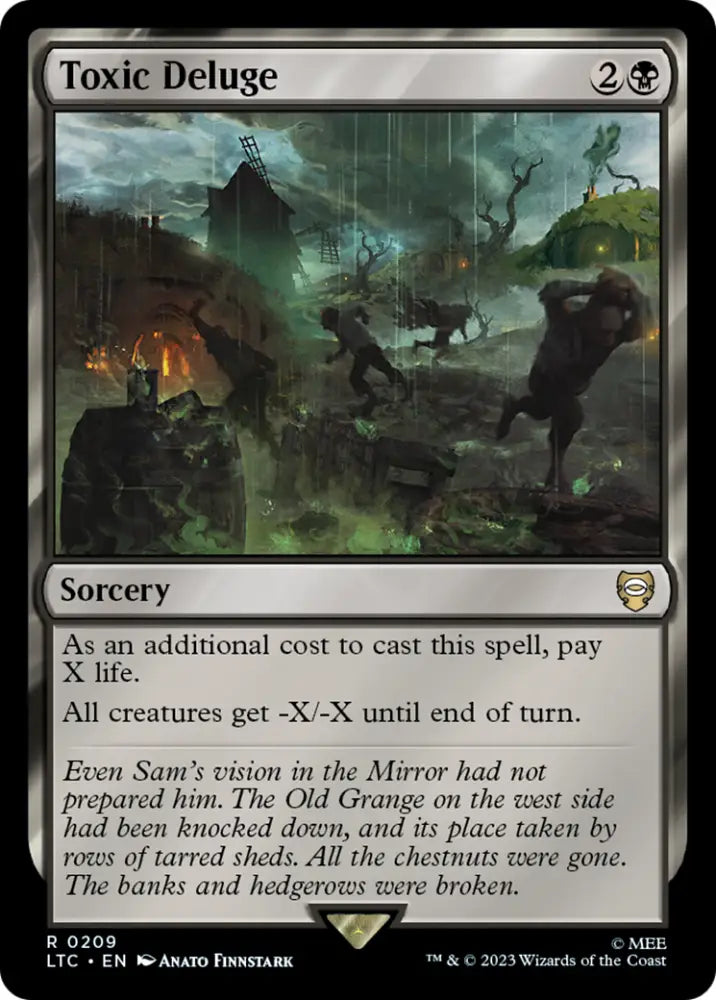 Toxic Deluge [The Lord of the Rings: Tales of Middle-Earth Commander] - MTG Single