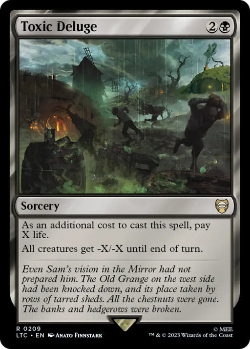 Toxic Deluge [The Lord of the Rings: Tales of Middle-Earth Commander] - MTG Single