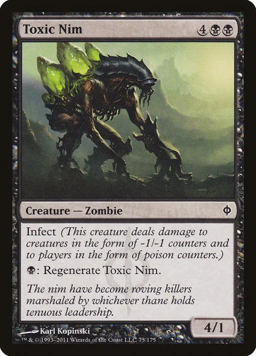 Toxic Nim [New Phyrexia] - MTG Single