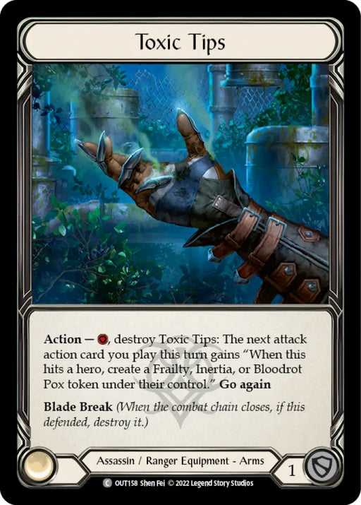 Toxic Tips [Outsiders] - Flesh And Blood Single