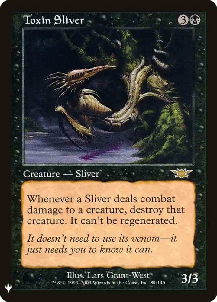 Toxin Sliver [Mystery Booster] - MTG Single