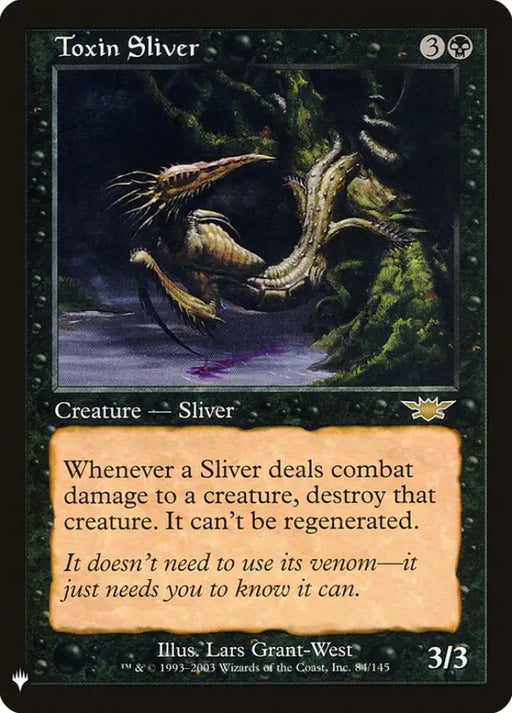 Toxin Sliver [Mystery Booster] - MTG Single