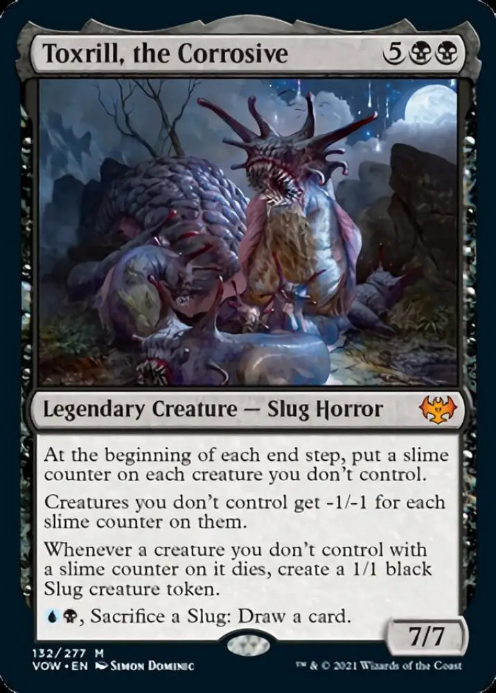 Toxrill the Corrosive [Innistrad: Crimson Vow] - MTG Single