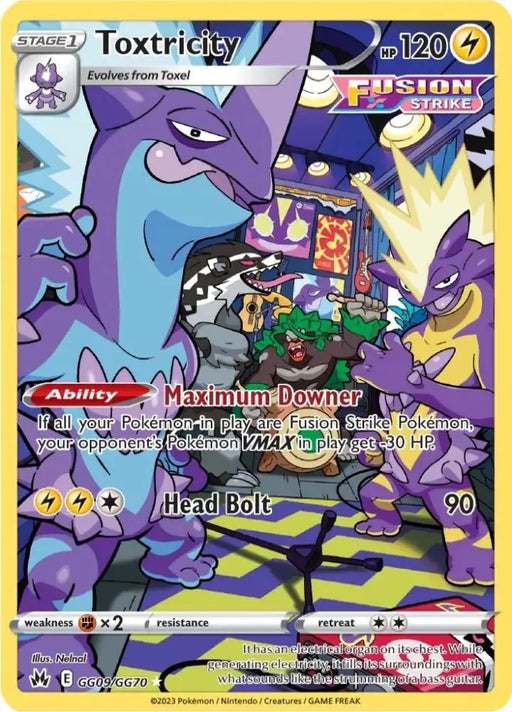 Toxtricity (GG09/GG70) [Sword & Shield: Crown Zenith] - Pokemon Single