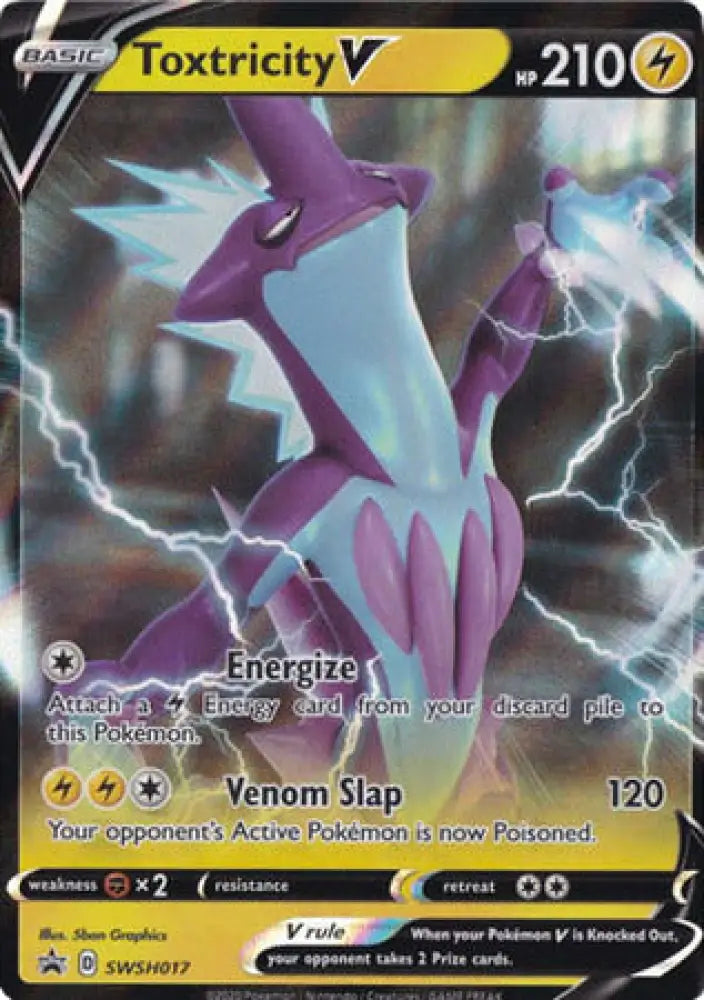 Toxtricity V (SWSH017) [Sword & Shield: Black Star Promos] - Pokemon Single