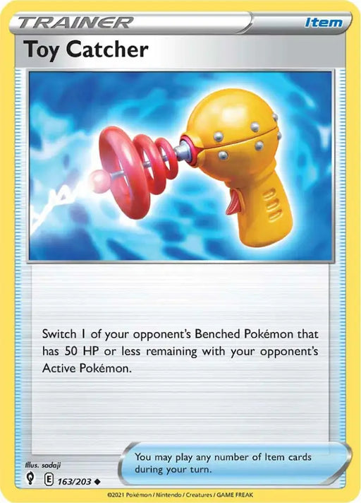 Toy Catcher (163/203) [Sword & Shield: Evolving Skies] - Pokemon Single