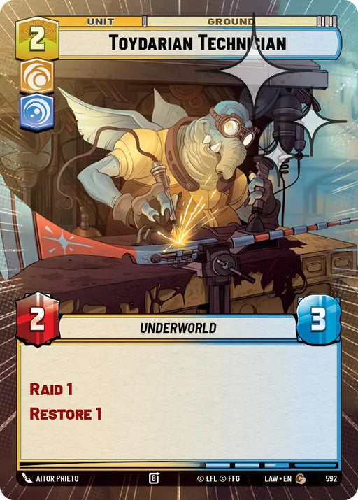 Toydarian Technician (Hyperspace Foil) (592) [A Lawless Time]