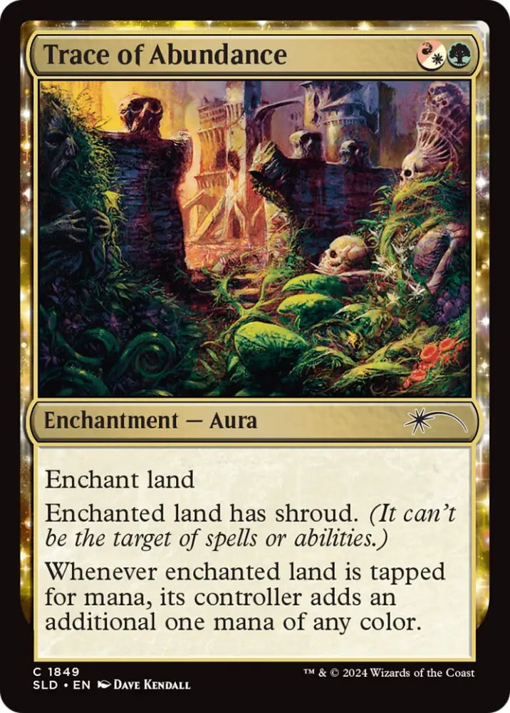 Trace of Abundance [Secret Lair Drop Series] - MTG Single