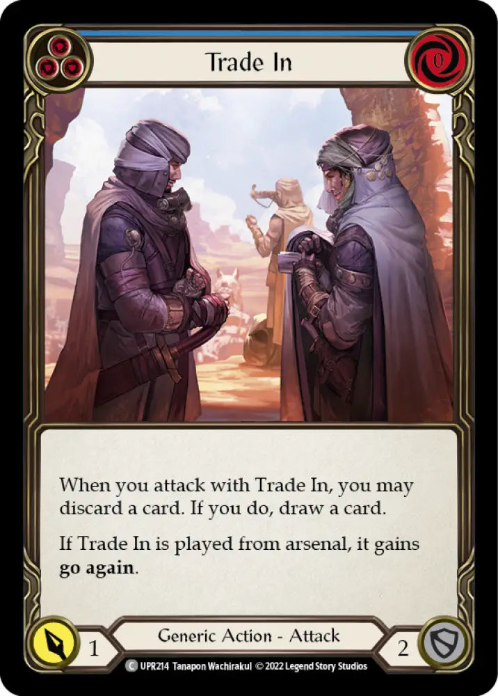 Trade In (Blue) [Uprising] - Flesh And Blood Single