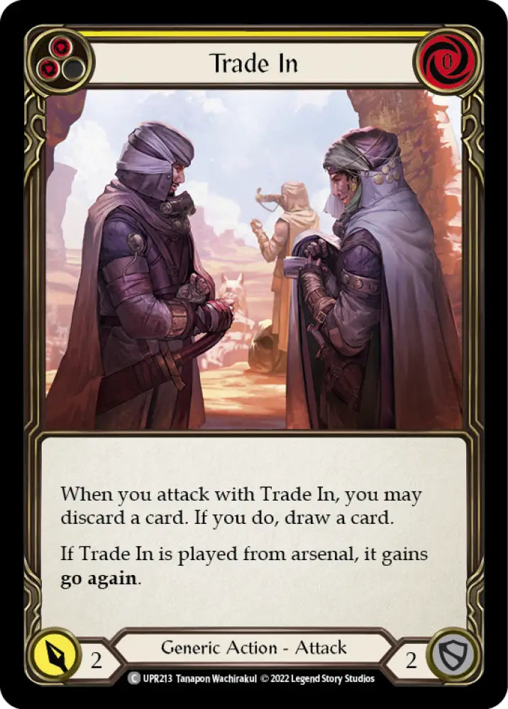 Trade In (Yellow) [Uprising] - Flesh And Blood Single