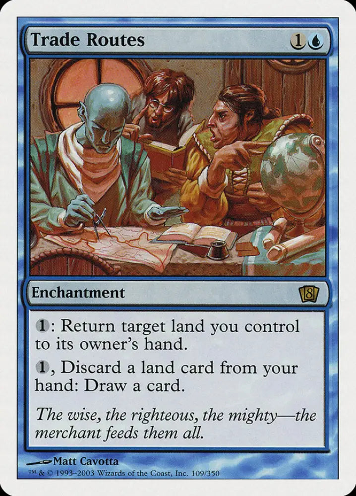 Trade Routes (109) [Eighth Edition] - MTG Single