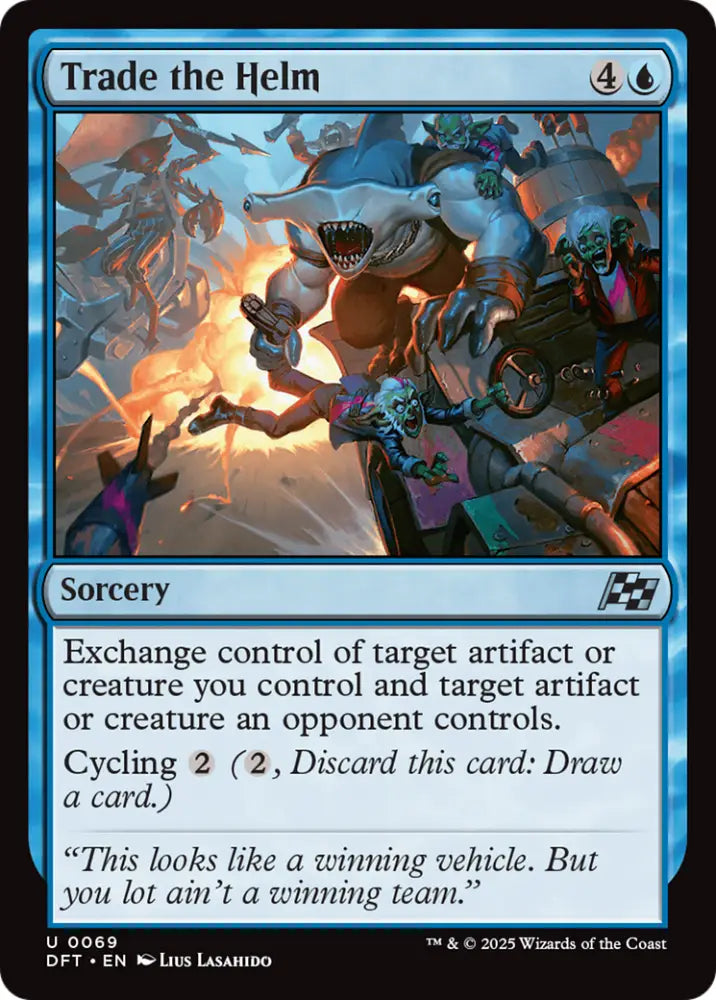 Trade the Helm [Aetherdrift] - MTG Single