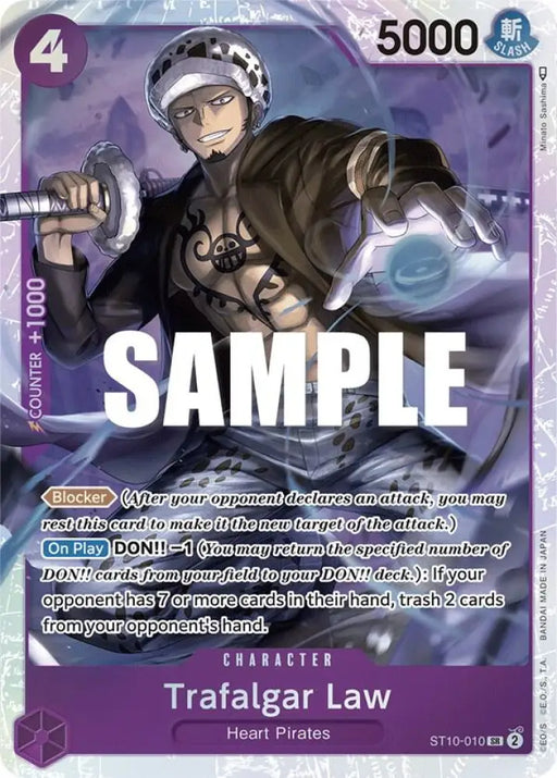 Trafalgar Law (010) (ST10-010) [Ultra Deck: The Three Captains]