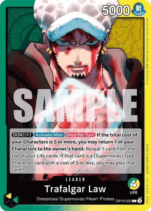 Trafalgar Law (022) (OP10-022) [Royal Blood]